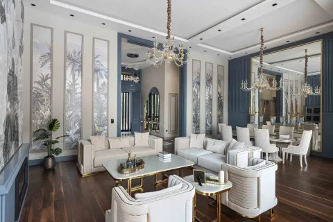 آپارتمان در  Mugla ، ترکیه 6 خوابه ، 435 متر مربع.  شماره 224093 - 16