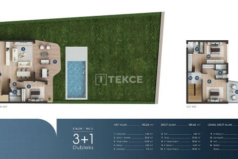 4+1 Villa  i Cesme, Izmir, Tyrkiet Nr. 232304 - 22