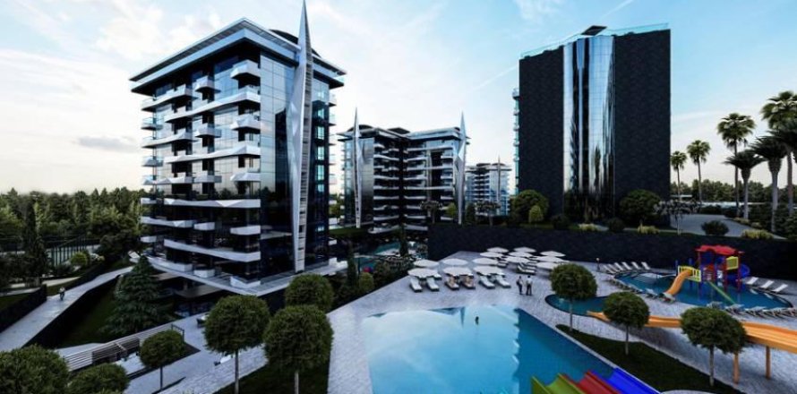 Leilighet  i Avsallar, Antalya, Tyrkia Nr. 215204