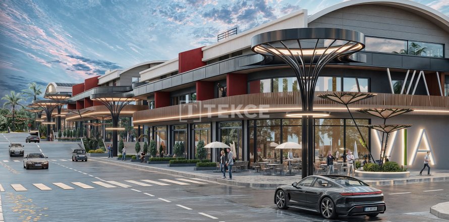 Kontor  i Alanya, Antalya, Turkiet Nr. 222312