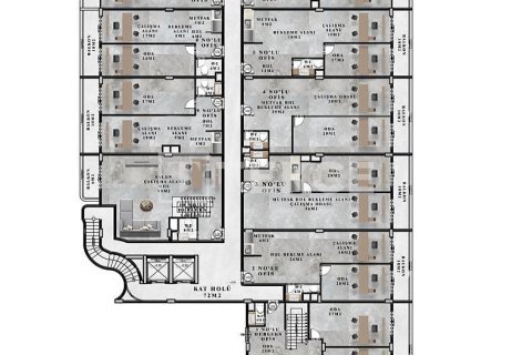 Kontor  i Alanya, Antalya, Turkiet Nr. 222312 - 12