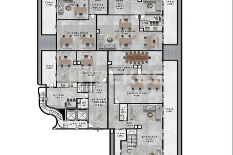 Kontor  i Alanya, Antalya, Turkiet Nr. 222312 - 15