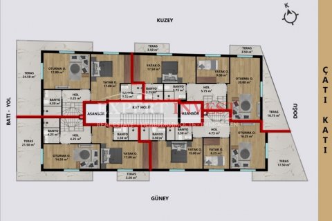 Lägenhet  i Muratpasa, Antalya, Turkiet Nr. 206900 - 16