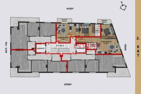 Lägenhet  i Muratpasa, Antalya, Turkiet Nr. 206899 - 9