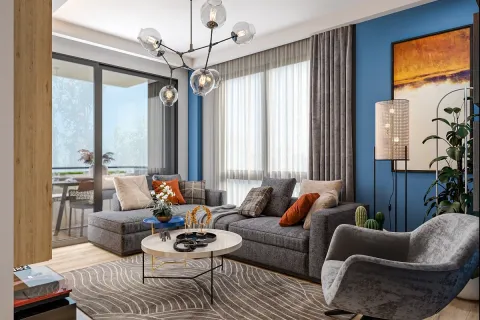 آپارتمان در  Kepez ، ترکیه 3 خوابه ، 94 متر مربع.  شماره 223803 - 13