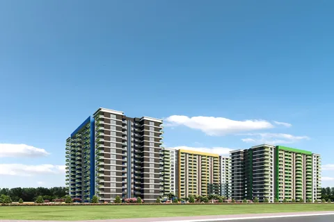 آپارتمان در  Kepez ، ترکیه 3 خوابه ، 94 متر مربع.  شماره 223803 - 22