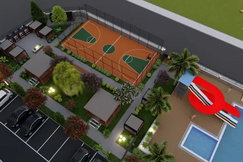 آپارتمان در  Kepez ، ترکیه 1 خوابه ، 75 متر مربع.  شماره 223806 - 24