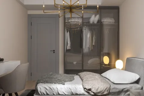 آپارتمان در  Kepez ، ترکیه 1 خوابه ، 75 متر مربع.  شماره 223806 - 9