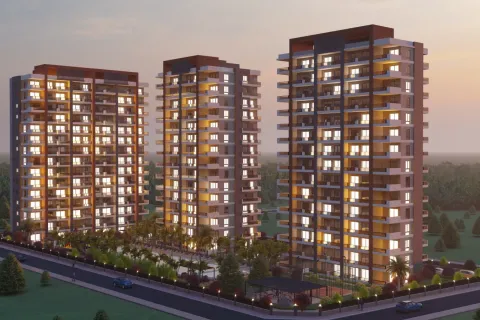 آپارتمان در  Kepez ، ترکیه 1 خوابه ، 75 متر مربع.  شماره 223806 - 14