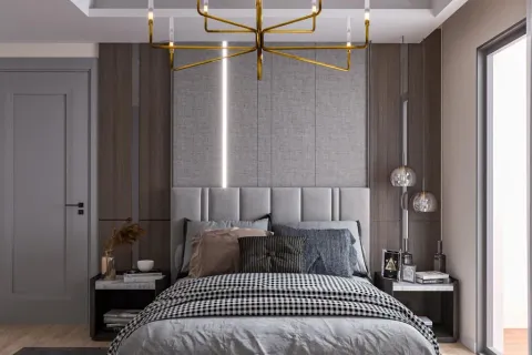 آپارتمان در  Kepez ، ترکیه 1 خوابه ، 75 متر مربع.  شماره 223806 - 6