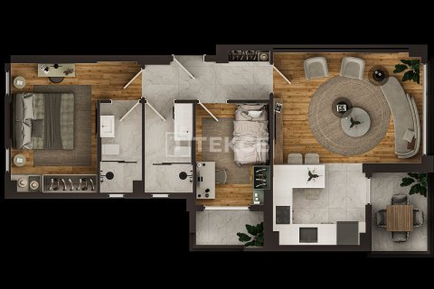 Daire  2+1  Aksu, Antalya, Türkiye №214925 - 26