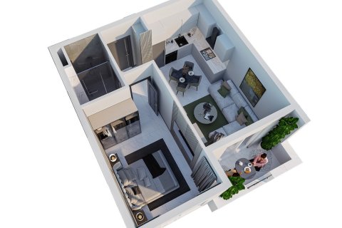 Продажа квартиры в Аланье, Анталье, Турция 2 комн., 49м2, №227858 – фото 28