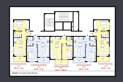 Продажа квартиры в Аланье, Анталье, Турция 2 комн., 49м2, №227858 – фото 29