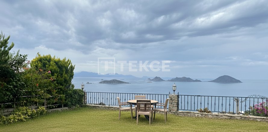 3+1 Villa  i Bodrum, Mugla, Tyrkia Nr. 212455