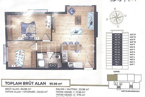 Daire 3+1 İstanbul, Türkiye №217850 - 16