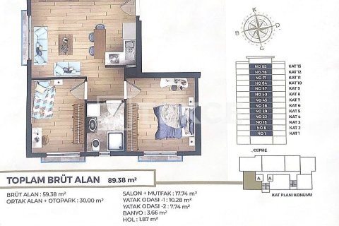 Daire 1+1 İstanbul, Türkiye №217848 - 13