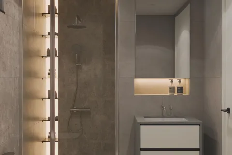 آپارتمان در  Mugla ، ترکیه 2 خوابه ، 77 متر مربع.  شماره 220120 - 9