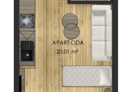 Продажа квартиры в Ялове, Турция студия, 40м2, №227884 – фото 16