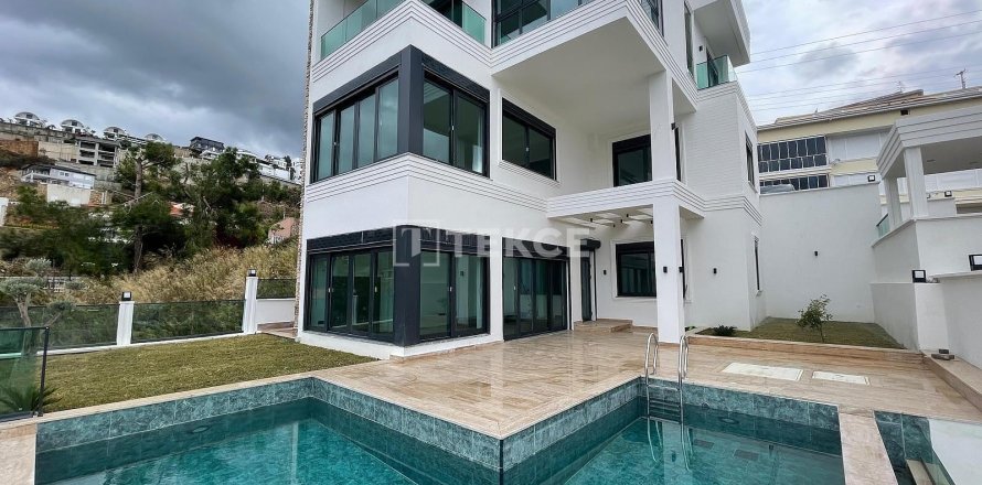 3+1 Villa i Alanya, Antalya, Turkiet Nr. 223097