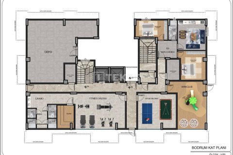 2+1 Penthäuser  in Alanya, Antalya, Türkei Nr. 237558 - 16